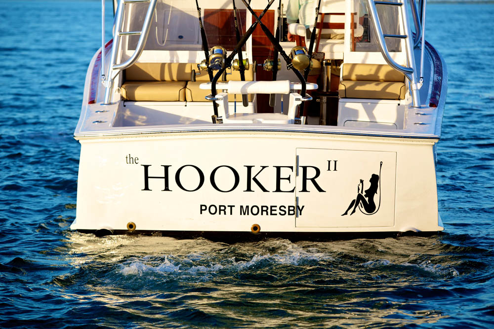 Hull #4 “The Hooker II” – 34′ Express | Release Boatworks 