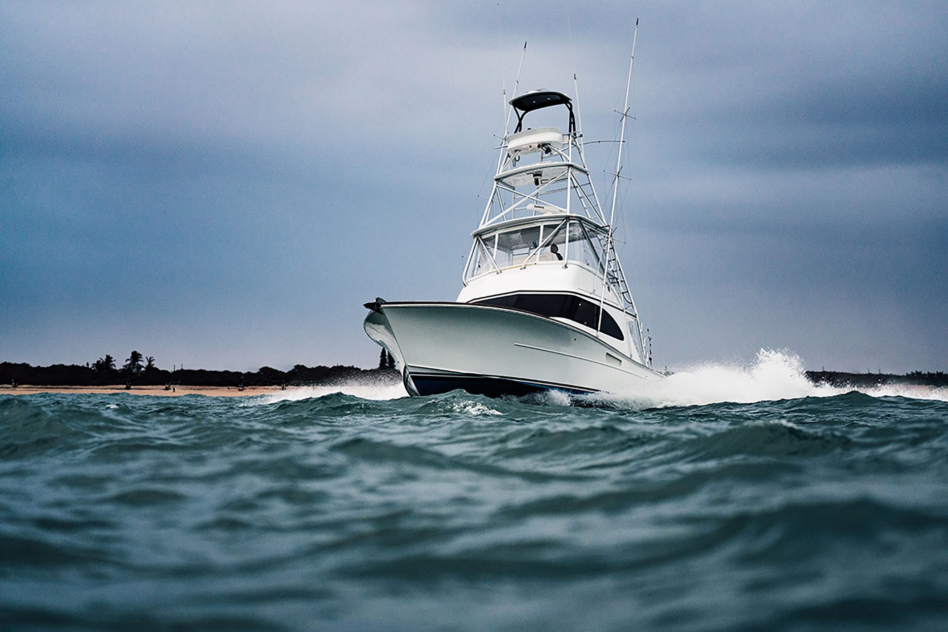 43 Gameboat, Riser.